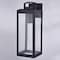 Vaxcel Kinzie 1 Light Dusk to Dawn Black Outdoor Wall Lantern Clear Glass T0567 - alternate 5
